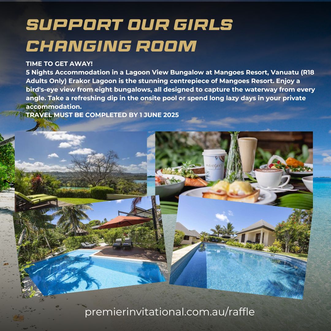 Raffle - Supporting our girls changing room